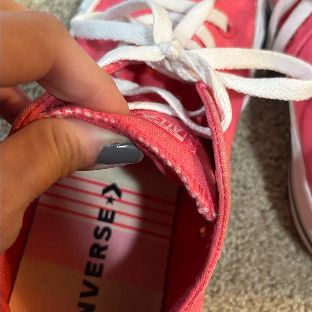 Pink Converse, size 9 - Picture 9 of 10
